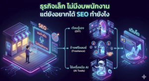 ธุรกิจเล็ก ไม่มีงบพนักงาน แต่ยังอยากได้ SEO ทำยังไง