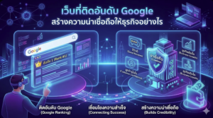 เว็บที่ติดอันดับ Google สร้างความน่าเชื่อถือให้ธุรกิจอย่างไรในการแข่งขันยุคดิจิทัล